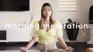 5 Minute Guided Morning Meditation for Positive Energy ☀️ [upl. by Mahseh]