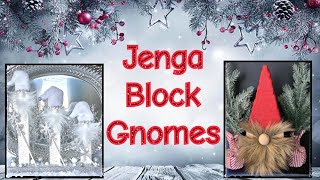 Dollar Tree🌳 Jenga Block Gnomes [upl. by Aehc]