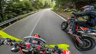 CRF 450 vs SWM 500  FULL GASSSS [upl. by Namyaw316]