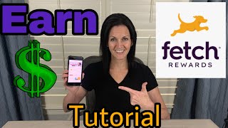 How to Use the Fetch Rewards App  Earn Gift Cards  Tutorial [upl. by Atiseret]