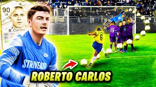 I Faced an Actual ROBERTO CARLOS Free Kick [upl. by Eicaj]