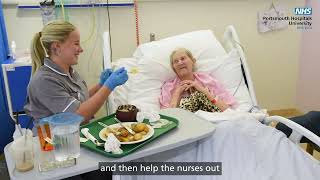 Day in the Life of a Health Care Support Worker  Portsmouth Hospitals University NHS Trust [upl. by Dodie]