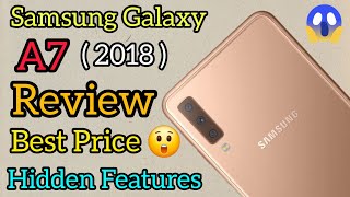 Samsung Galaxy A7 2018  Review  🤑 Best Price Hidden Features  Samsung Mobile samsunggalaxya7 [upl. by Cassie]