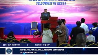 ACIF EAST AFRICA ANNUAL GENERAL CONFERENCE 08TH OCT 2023 [upl. by Larimor]