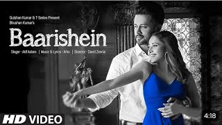 Baarishein FULL SONG AUDIO Atif Aslam Nushrat Bharucha Arko [upl. by Nayve]