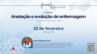 Curso de Anotação e Evolução de Enfermagem [upl. by Naujud95]