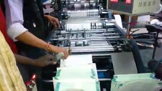 Automatic Envelope Making XRAY ENVELOPES ENVELOPE MANUFACTURING PRINTED ENVELOPE [upl. by Ativahs288]