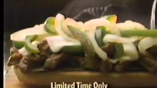 1994 Hardees Sirloin Steak Melt commercial [upl. by Tisbe909]