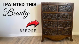 Beautifully BOLD Furniture Makeover [upl. by Felicia406]