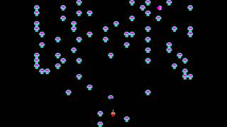 Arcade Game Centipede 1980 Atari Reuploaded [upl. by Neersan]