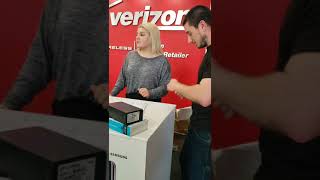 Verizon Wireless Employee Bullys Customer [upl. by Anaig810]