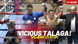 Vicious Talaga Vic Saludar vs Ariston Aton Boxing Full Fight  Cebu Boxing [upl. by Dagny]