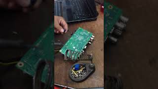 fix dvr no power capacitors bad [upl. by Nielsen]