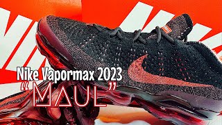 Air Vapormax 2023 Flyknit “BlackRed” Maul [upl. by Zahavi]