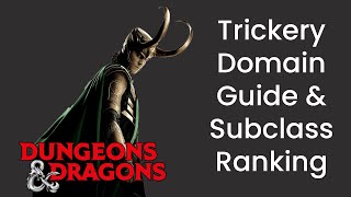 Trickery Domain Cleric Subclass Guide and Power Ranking in DampD 5e  HDIWDT [upl. by Enaols]