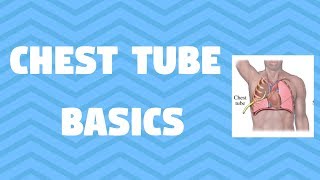 Chest Tube Basics for Nursing Students [upl. by Richelle]