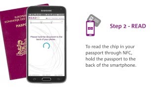 ReadID Me  NFC Passport Reader demo [upl. by Chafee]