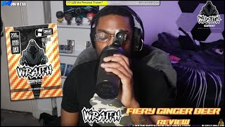 FIERY GINGER BEER🔥🫚🍺 WRAITH ENERGY REVIEW amp TASTE TEST [upl. by Llerahc]