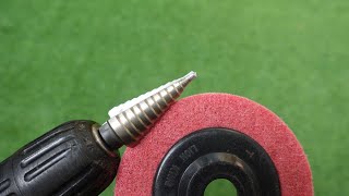 Drilling steel is just like drilling wood How to sharpen tower drill bits [upl. by Timrek]