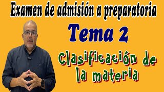 Clasificación de la materia Sustancias puras y mezclas Tema 2 [upl. by Orville820]