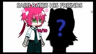 Saiki rates his friends ll Gacha Club ll TDLOSK ll Satou x Saiki ll [upl. by Nerb]