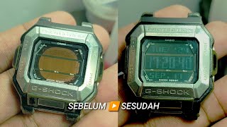 TUTORIAL PERBAIKAN LCD GSHOCK G7800 Cara ini bisa Terapkan di semua Jam tangan Digital [upl. by Saihtam201]