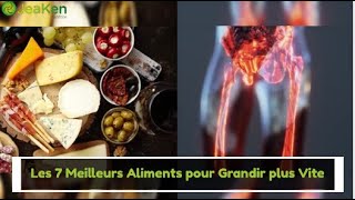 Les 7 Meilleurs Aliments Pour Grandir Plus Vite [upl. by Ariaj480]