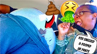 Sneezing amp Pooping MY PANTS Prank on Fiancée 😱💩 HILARIOUS REACTION [upl. by Fleisher303]