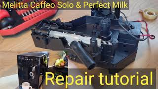 Melitta Caffeo Solo  Tutorial de reparare  PART 2 [upl. by Darrill877]