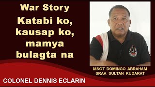 War Story Katabi ko kausap ko mamya bulagta na Medal of Valor encounter of Cpt Lucero [upl. by Gneh]