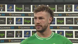 Caelan Doris after Irelands emphatic win over France [upl. by Janeen]