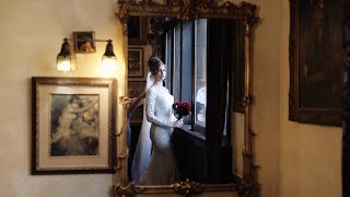 Gothic Wedding  Frankenstein Themed Wedding  Cloister Castle Baltimore MD [upl. by Ellednahs926]