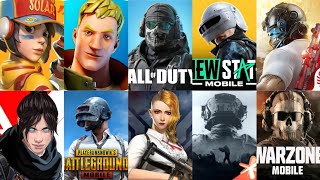 Top 15 Best BATTLE ROYALE Games for Android 2023 [upl. by Enelhtac]