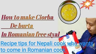 how to make Ciorba De burta in Romanian styal 😋 [upl. by Sara304]