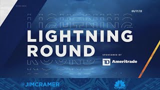 Lightning Round Dont take the risk of buying Taiwanbased companies right now says Jim Cramer [upl. by Dennett]