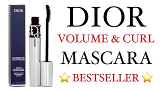 DIOR Diorshow Iconic Overcurl 24H Volume amp Curl 090 Black MASCARA UNBOXING [upl. by Kieger]