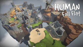 Human Fall Flat Castle Walkthrough [upl. by Quitt951]