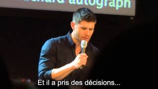 Jensen Ackles  JIB 5 Con 2014  VOSTFR [upl. by Ahseetal818]