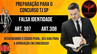 AULA 13 Falsa Identidade no Código Penal Art 307 e 308 [upl. by Horan]