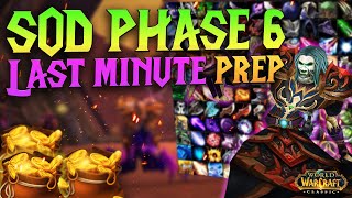 Stop Wasting time LastMinute Prep for SoD Phase 6 [upl. by Pryor248]