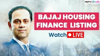 Bajaj Housing Finance Listing LIVE  Bajaj IPO To List At NSE  Bajaj Housing Finance Share Price [upl. by Amahcen531]