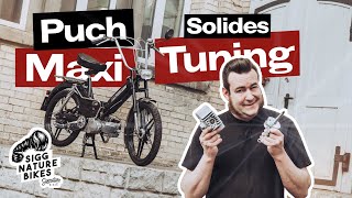 Puch Maxi E50  Mofa DailyRacer Tuning [upl. by Yrrehc]