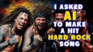 ASKING AI To Make A Hit Hard Rock Song  Midnight Thunder [upl. by Maddis]