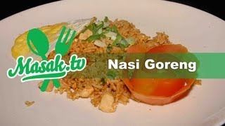 Nasi Goreng  Fried Rice Indonesian Style  Resep 004 [upl. by Ayekim]