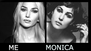 Monica Bellucci Makeup Transformation [upl. by Calandria]