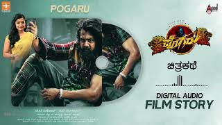 Pogaru  Digital Audio Film Story  Dhruva Sarja  Rashmika Mandanna  Nanda Kishore [upl. by Leakim]