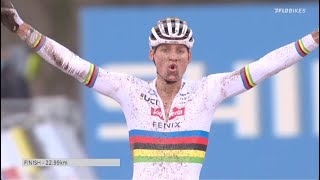 Mathieu van der Poel Continues Namur Win Streak [upl. by Kenleigh402]