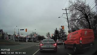 Driving on Birchmont road in Toronto [upl. by Enomed]