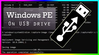 Create WinPE on USB drive [upl. by Kayne732]