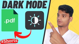 pdf in dark mode  how to read pdf in dark mode in mobile [upl. by Suilienroc]